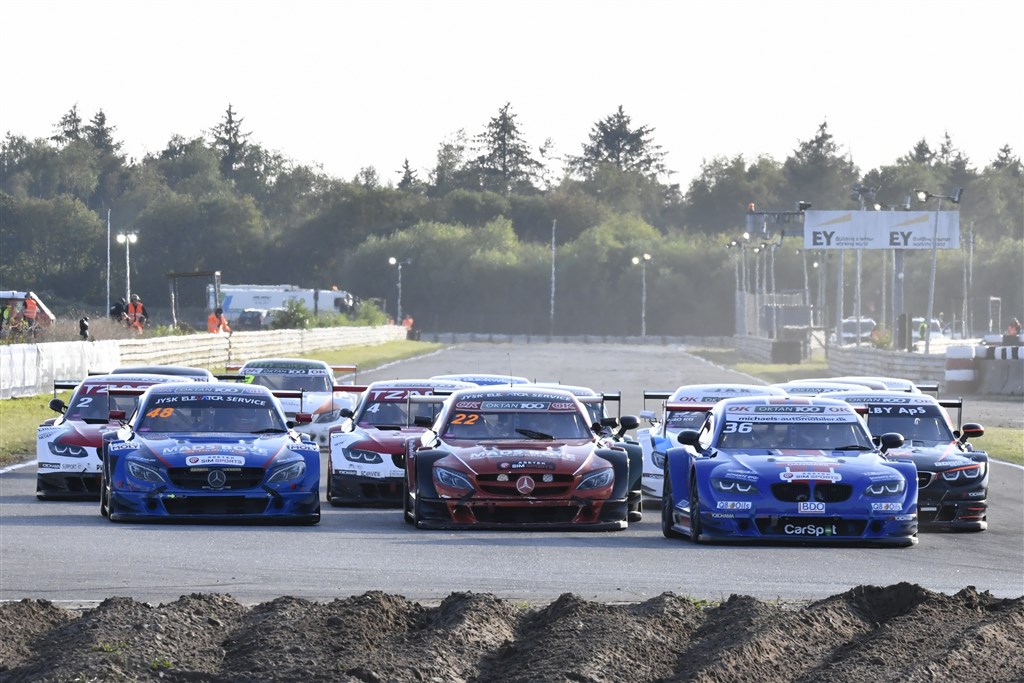 Padborg Park danner rammen om Asetek Finale og dermed afgørelsen i OK Oktan 100 Super GT Danmark
(Foto: Morten Kimer Hansen)